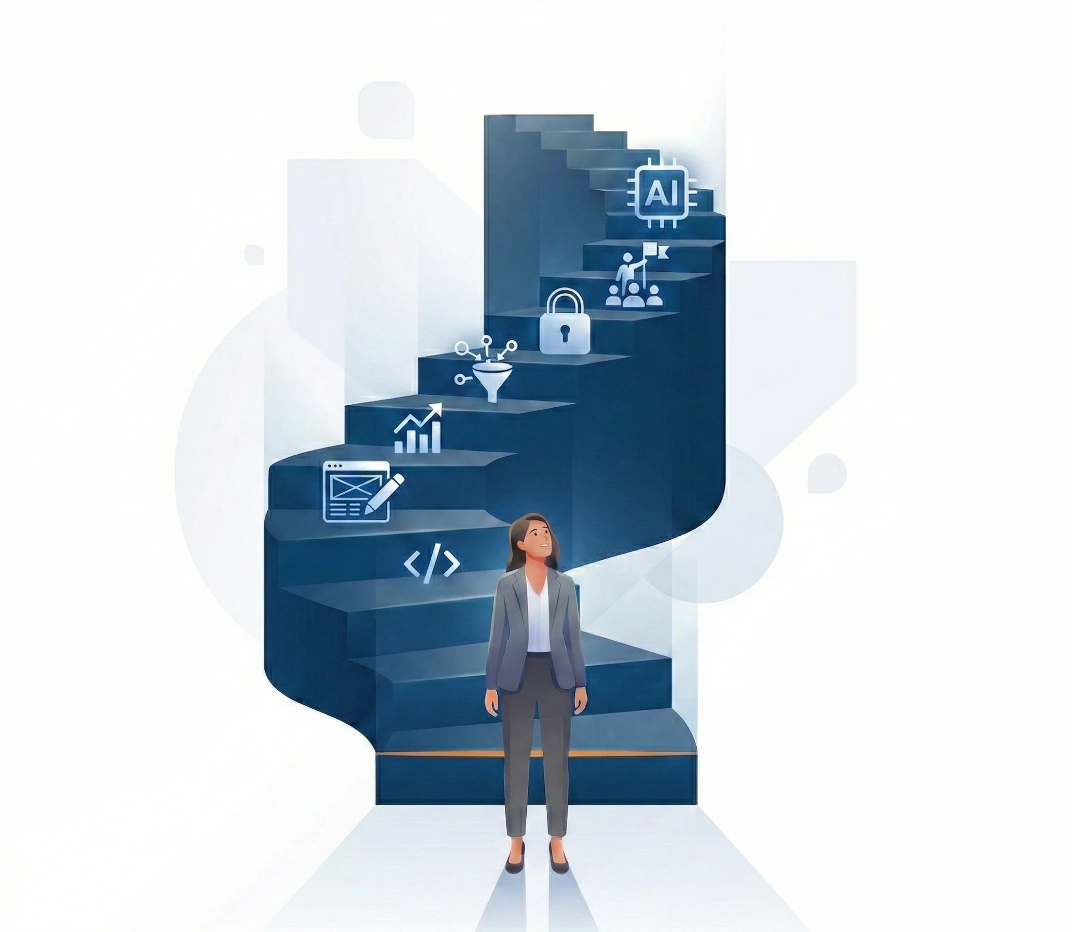 متدربون في بيئة تعليم احترافية